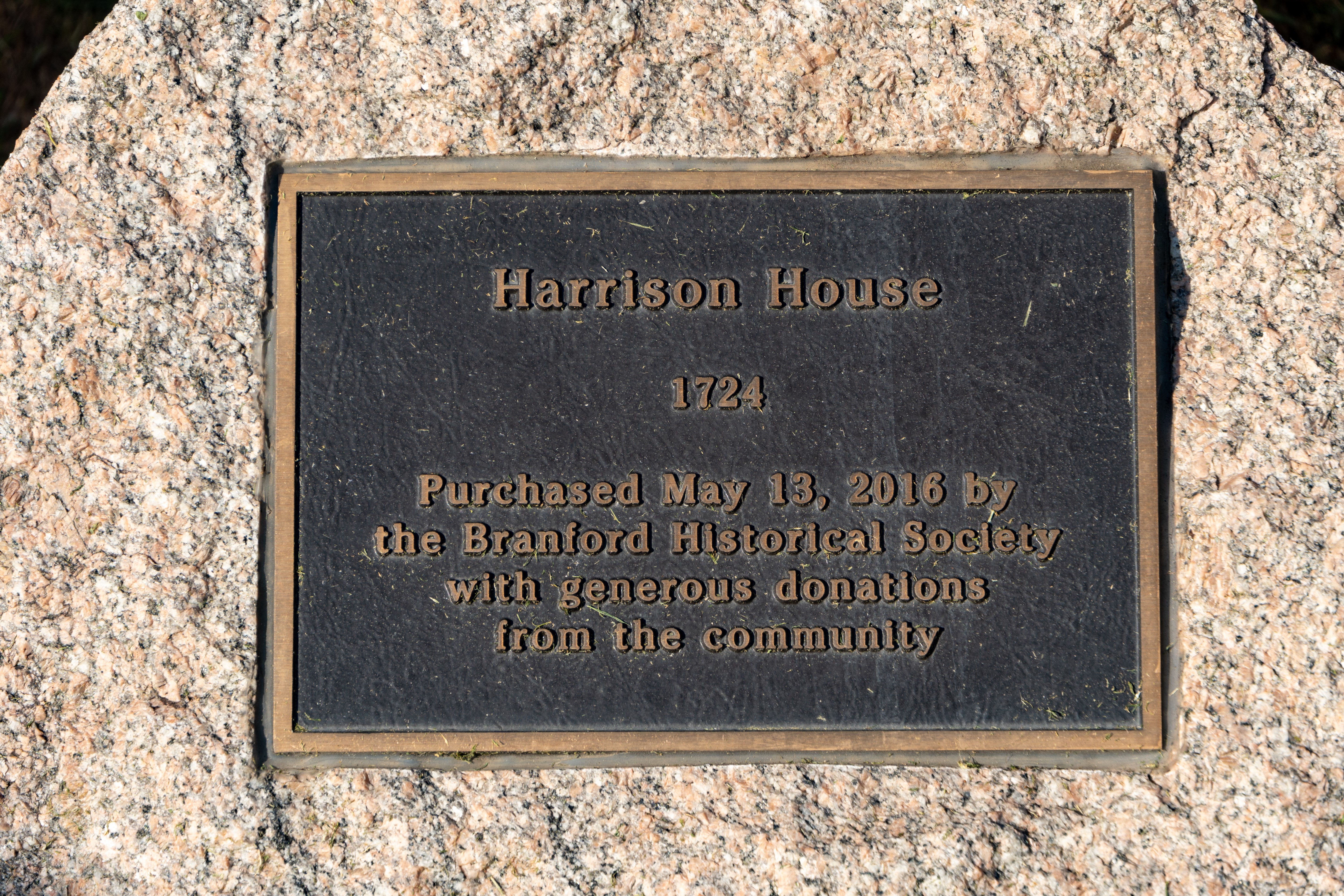 Harrison House Purchase Stone